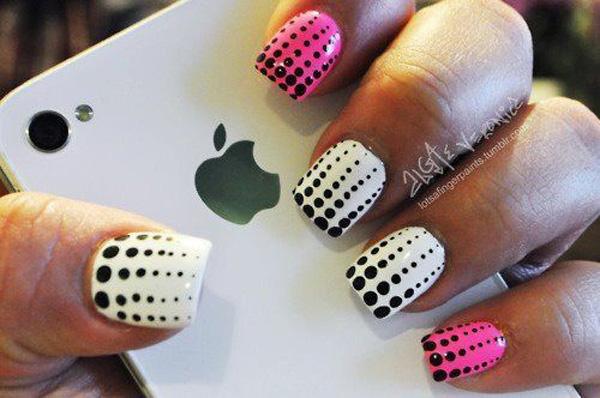 Polka Dot Nails