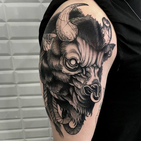 Bull Tattoo TOP 169! A legjobb bika tetoválás, amit valaha a bőrre festettek