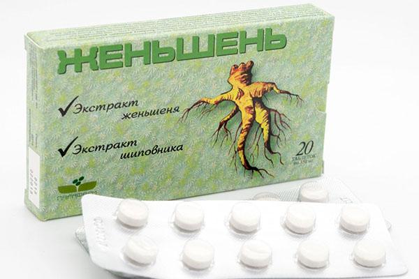 ginseng extract tabletten