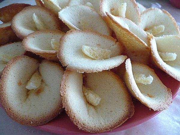 calla leliekoekjes met gekonfijt fruit