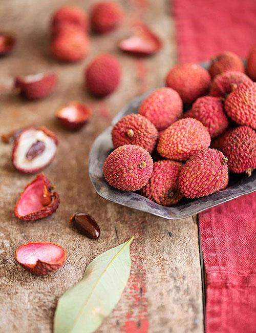 lychee voor schoonheid van haar en huid