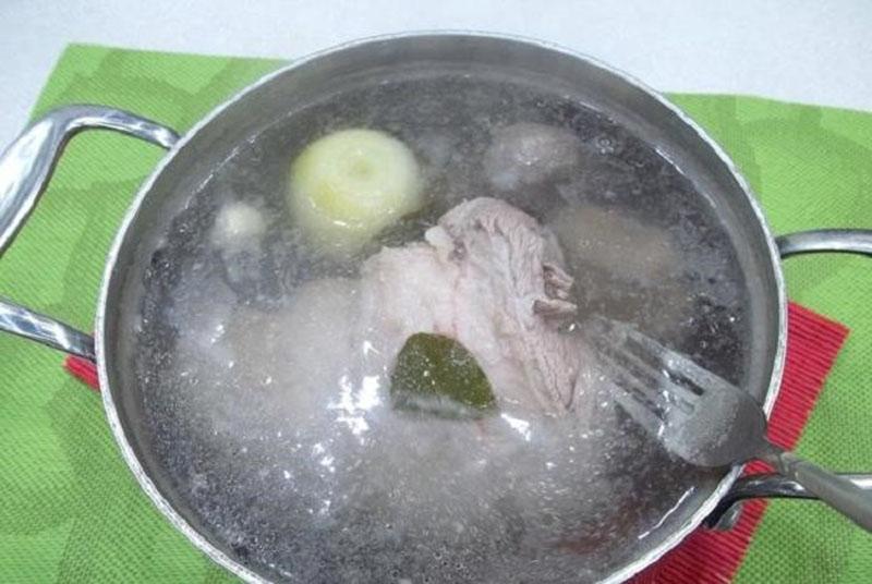 vlees koken